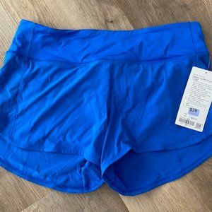 Lululemon NEW Speed Up Mid-Rise Lined 4” Short